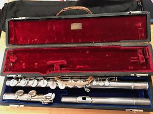 Vintage William S Haynes Silver Alto Flute Superb 1936 With Original & New Case!