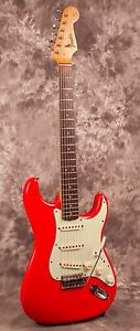 1964 Fender Stratocaster, Fiesta Red, Clay Dot