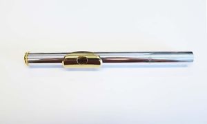 ALTUS Flute Head Joint - STERLING SILV w/GOLD Lip, Interior, Crown - Brand NEW