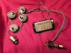 vintage 1961 Gibson PAF pat number pickup + harness 7.3 for Les Paul es 335 SG
