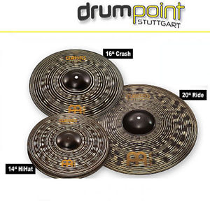Meinl CCD141620 Classics Custom Dark Beckenset Cymbalset 20 Ride,14 HH ,16 Crash