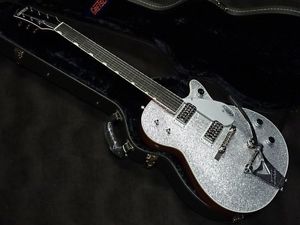 Gretsch G6129T Silver Jet /Silver Sparkle    Free Shipping