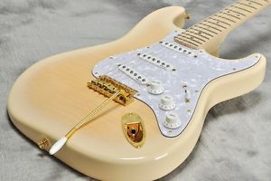 Fender Japan STR-RK See Thorough White Sunburst Used Electric Guitar F/S