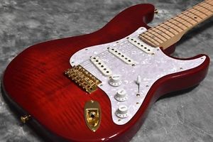 Fender Japan STR-RK Richie Kotzen Signature See Through Used Electric Guitar F/S