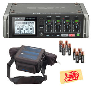Zoom F4 MultiTrack Field Recorder w/ PCF-8 Protective Case