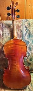 1920 Carlos Micelli Viollin, case, and 2 bows