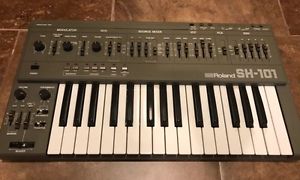 Roland SH-101 Vintage Monophonic Analog Synthesizer Working! Classic!