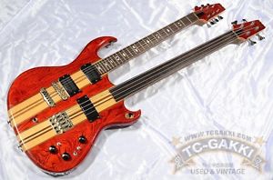 Vintage Aria Pro II ST-1504FL Super Twin Multi-neck Guitar and Bass