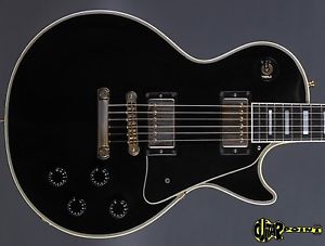 1987 Gibson Les Paul Custom - Ebony - Lightweight!