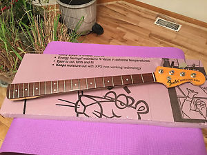 1969 Fender Precision Bass neck + tuners VINTAGE! 1968 1967