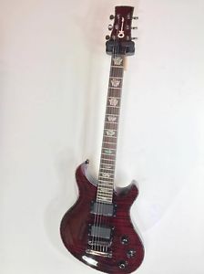 Charvel DC-1 - Used, Transparent Crimson Red
