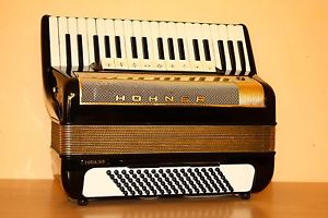 Accordion Hohner Lucia IVP 96 bass LMMH Akkordeon Fisarmonica + Free Shipping