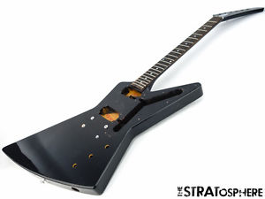 2017 Gibson USA Explorer HP BODY + NECK Project Guitar Parts American Ebony