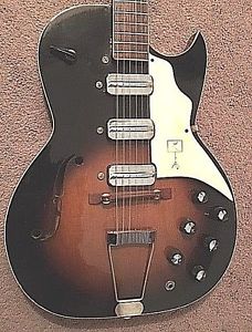 THE CLEANEST 60`s VINTAGE KAY SPEED DEMON HOLLOW BODY 100% ORIGINAL - AMAZING!!