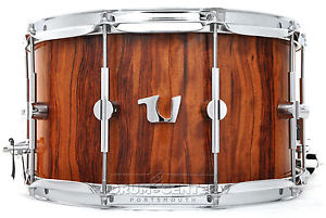 Unix Drums Stave Bubinga Snare Drum 14x8