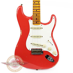 Brand New Fender Custom Shop 2017 Limited Stratocaster Relic in Aged Fiesta Red
