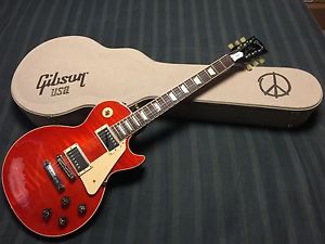 2014 Gibson Les Paul Standard " Peace "Peaceful Orange