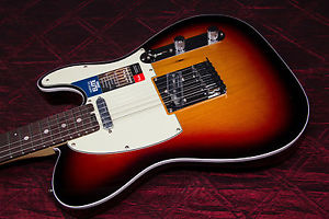 Fender American Elite Telecaster Electric Guitar 3-Color Sunburst 031309