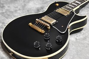 Orville by Gibson LPC Les paul Custom Ebony Electric Guitar Free shipping