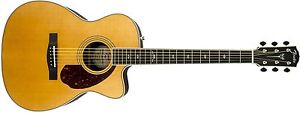 Fender Paramount PM-3 Deluxe Triple-0 Acoustic Guitar - Natural