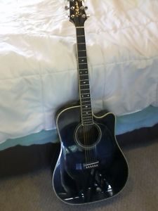 1989 Takamine EF341SC Acoustic/Electric with hardshell case