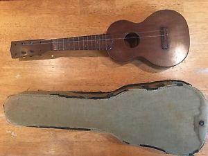 1920 Martin Style 1 Taropatch 8 String Ukulele Mahogany With Original Dustcover