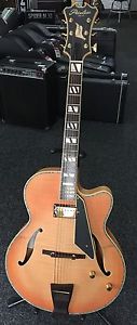 Peerless Jazz City Archtop Cutaway Electric Guitar, Sunburst Satin