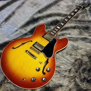 VG: Electric Guitar KTR-ES STD BLOCK '67 with K&T Big Thumb USED