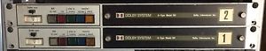 2 Dolby 361 A Type Noise Reduction w/ Cat 22 cards Frame #'s 2959 and 4395