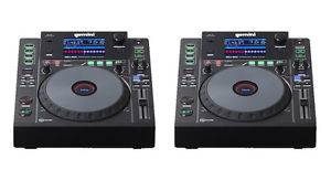 (2) GEMINI MDJ-900 - PRO DJ MEDIA PLAYERS - CD / MP3 / USB / MIDI Auth. Dealer