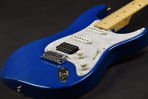 Crews Maniac Sound Bottom's Up Quarter Seethrougt Blue Used Electric Guitar F/S