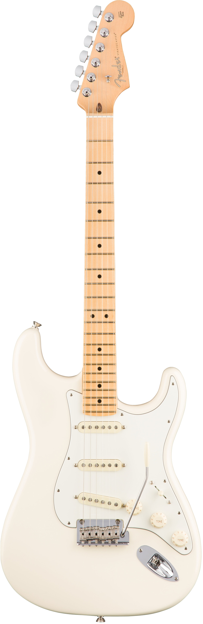 Fender American Professional Stratocaster, Maple - Olympic White