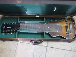 Vintage 1930s Pre War Gibson EH-150 10 String Lap Steel Guitar W/OHSC