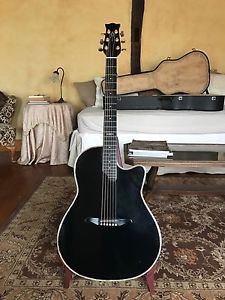 Alvarez Kazuo Yairi DY88 BLK Black Acoustic Electric Guitar Early 90's Rare!