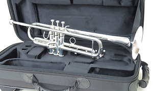 B-Trompete Jupiter 1100 SQ Messing Versilbert