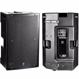 YORKVILLE PS15P Active 4400w Total Peak PA System Speaker Pair