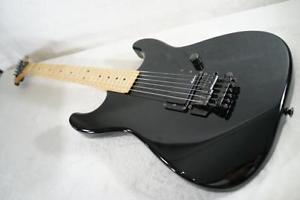 Charvel Jackson MODEL 1 BLACK Made in Japan Jackson Head E-Guitar Free Shipping