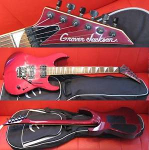 Grover Jackson Stratocaster Type DUNCAN Through neck E-Guitar Free Shipping