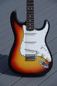 1965 Vintage Fender American Standard Stratocaster 3 Tone Sunburst w/ OHSC
