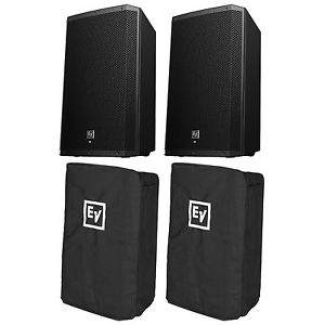 Electro-Voice ZLX-15P 15 Inch Powered Loudspeaker Pair With Covers