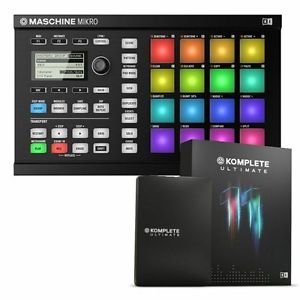 Native Instruments Maschine Mikro MkII Groove Production Studio (black) With ...