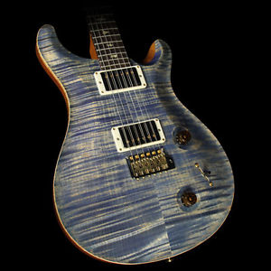 Used Paul Reed Smith PRS Custom 22 10 Top Electric Guitar Faded Blue Jean