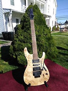 Ibanez  S770PB-NTF S Standard 700 Series HSH Poplar Burl Top Electric Guitar w.