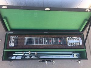 70's Sho Bud Maverick Electric Lap Steel Pedal Guitar 5162 Model With Case Video