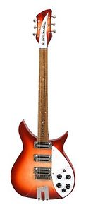 Rickenbacker 350 V63 Liverpool FG Fireglo RETOURE - inkl. Koffer