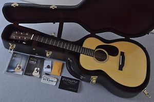 2017 Martin Custom Shop 00-18 Adirondack Spruce Top Acoustic Guitar #2074086
