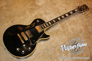 Gibson '72 Les Paul Custom VG condition w/Hard Case EMS Shipping Tracking Number