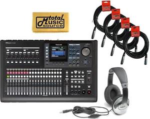 Tascam DP-32SD Pack Digital 32-Track SD Portastudio Portable Studio Recorder