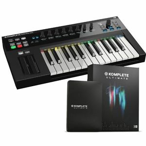 Native Instruments Komplete Kontrol S25 Keyboard + Komplete 11 Ultimate Upgra...