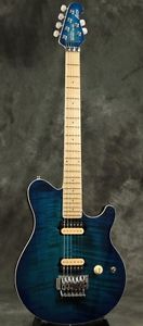 NEW MUSIC MAN AXIS Balboa Blue Burst Flame MAPLE guitar From JAPAN/456